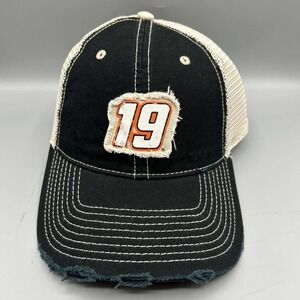 Nascar Martin Truex Jr #19 Trucker Hat Men SMI Properties Snap Back Cap New